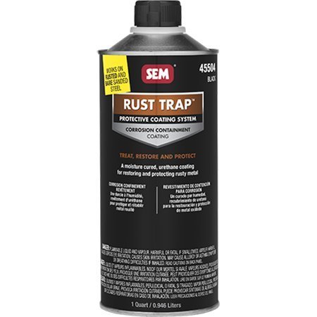 SEM PAINTS Rust Trap, Black 45504